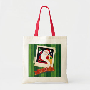 Frohe Weihnachten mit dem Weihnachtsmann! Tragetasche