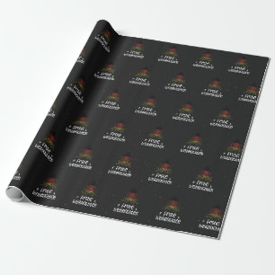 Frohe Weihnachten mit deutscher Flagge Geschenkpapier