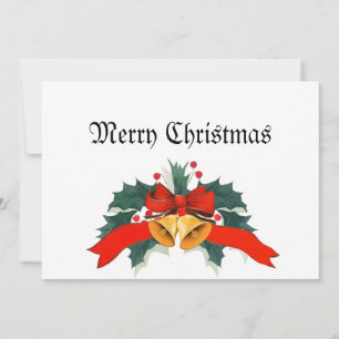 Frohe Weihnachten mit Gold Bells