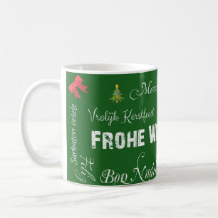 Frohe Weihnachten mit heiß Magie! Kaffeetasse