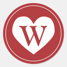 Frohe Weihnachten mit Liebe Urlaub Umschlag Aufkle Runder Aufkleber