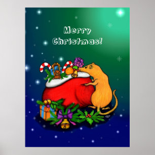 Frohe Weihnachten mit Rat Prince Poster