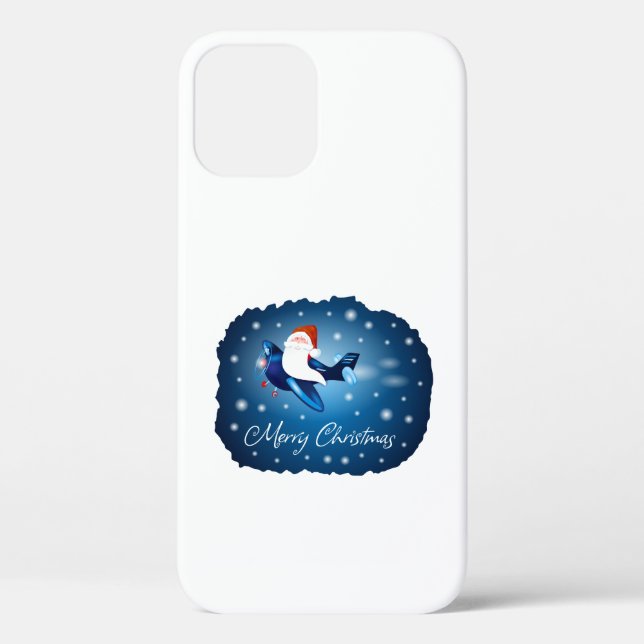 Frohe Weihnachten mit Weihnachten Case-Mate iPhone Hülle (Rückseite)