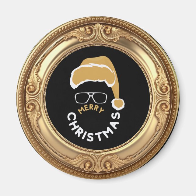 Frohe Weihnachten mit Weihnachten Magnet (Vorne)