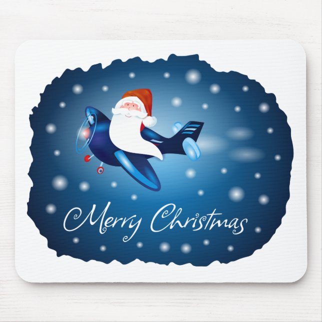 Frohe Weihnachten mit Weihnachten Mousepad (Vorne)