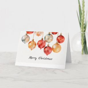 Frohe Weihnachten mit Weihnachtsdekorationen