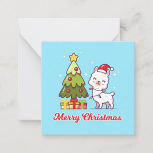 Frohe Weihnachten Mitteilungskarte
