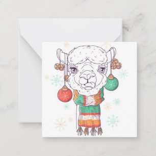 Frohe Weihnachten Mitteilungskarte
