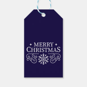 Frohe Weihnachten Modern Anpassbar Geschenkanhänger