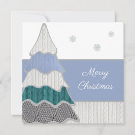 Frohe Weihnachten Moderne blaue Textur Tree