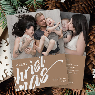 Frohe Weihnachten Moderne individuelle Nachricht 2