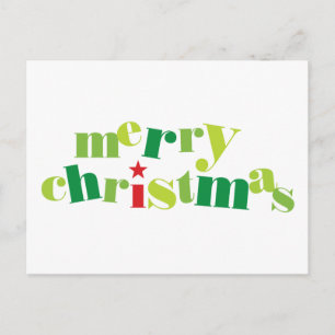 frohe Weihnachten moderne Typografie