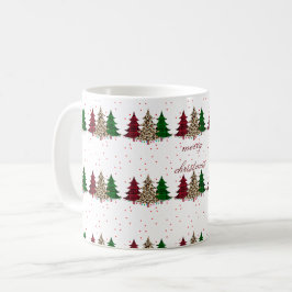 Frohe Weihnachten Moderne und Elegant Kaffeetasse
