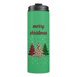 Frohe Weihnachten Moderne und Elegant Thermosbecher