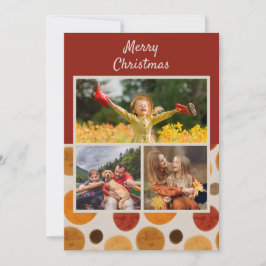 Frohe Weihnachten Moderne Wasserfarbe Abstrakt 3 F