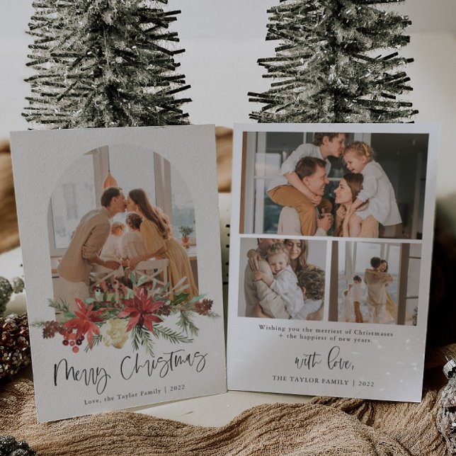 Frohe Weihnachten Modernes Foto Weihnachtskarte Mi (Von Creator hochgeladen)