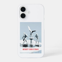 Frohe Weihnachten. Monster-Eisskulpturen iPhone 16 Hülle