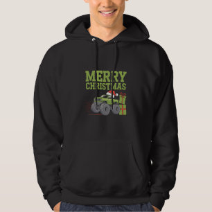 Frohe Weihnachten Monster Truck Kleinkind Jungen X Hoodie
