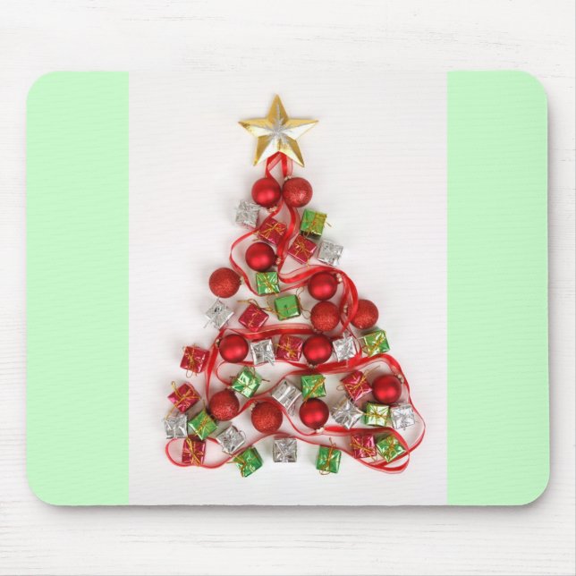 Frohe Weihnachten Mousepad (Vorne)