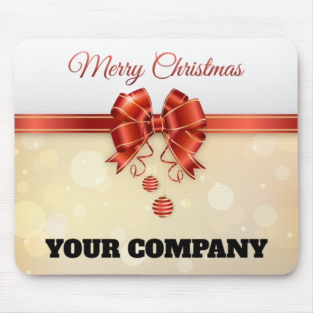 Frohe Weihnachten Mousepad (Vorne)