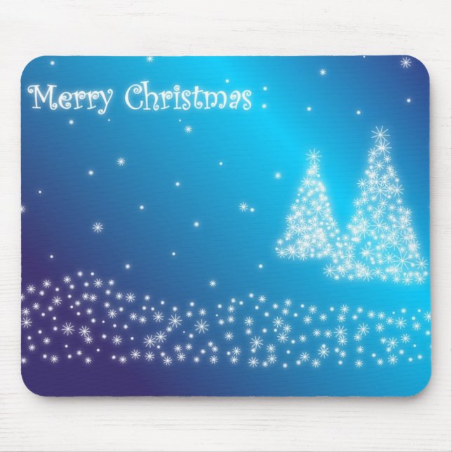 Frohe Weihnachten Mousepad (Vorne)