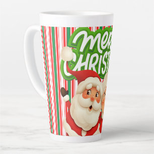 Frohe Weihnachten Mr. Clause Milchtasse