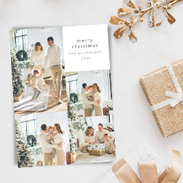 Frohe Weihnachten Multi 5 Full Bleed Foto Collage