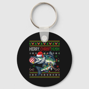 Frohe Weihnachten Musky Santa Musky Xmas Kostüm Fi Schlüsselanhänger