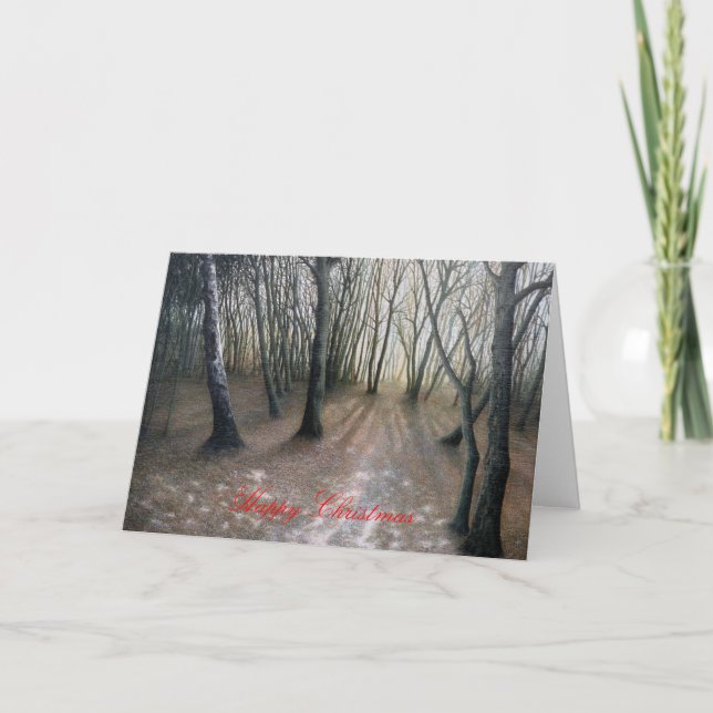 Frohe Weihnachten -"Nach dem Schnee" (Vorderseite)