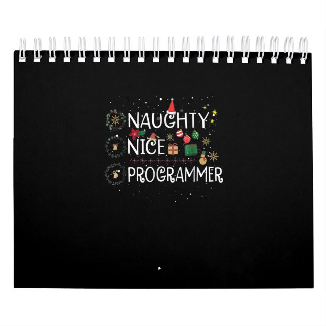 Frohe Weihnachten| Naughty Nice Programmer Kalender (Titelbild)
