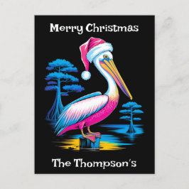 Frohe Weihnachten Neon Pelican