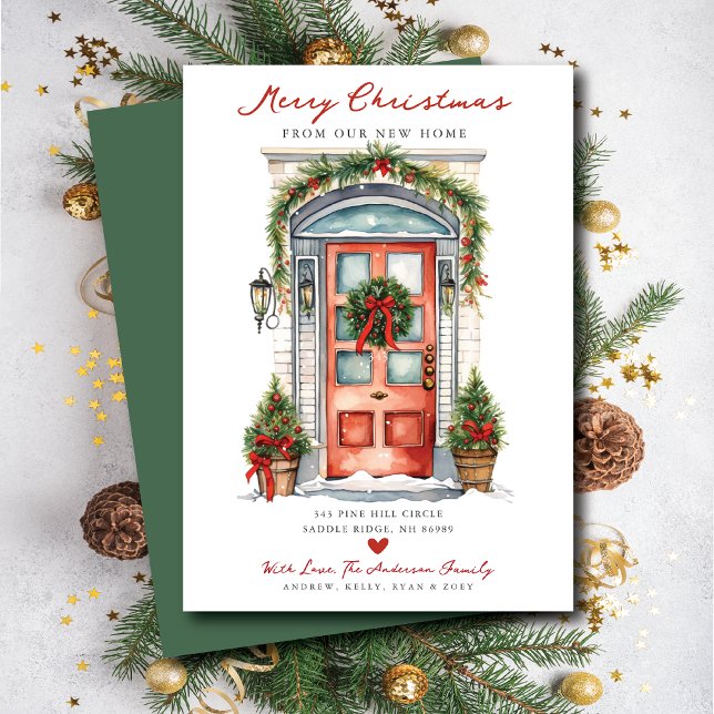 Frohe Weihnachten Neue Zuhause Door bewegen Ankündigung (Von Creator hochgeladen)