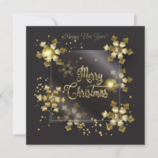 Frohe Weihnachten & Neues Jahr! 2022 Gold Luxury