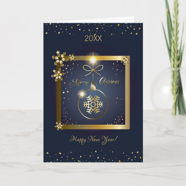 Frohe Weihnachten & Neues Jahr! 20XX (Vorderseite)
