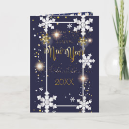 Frohe Weihnachten & Neues Jahr! 20XX Gold Luxus