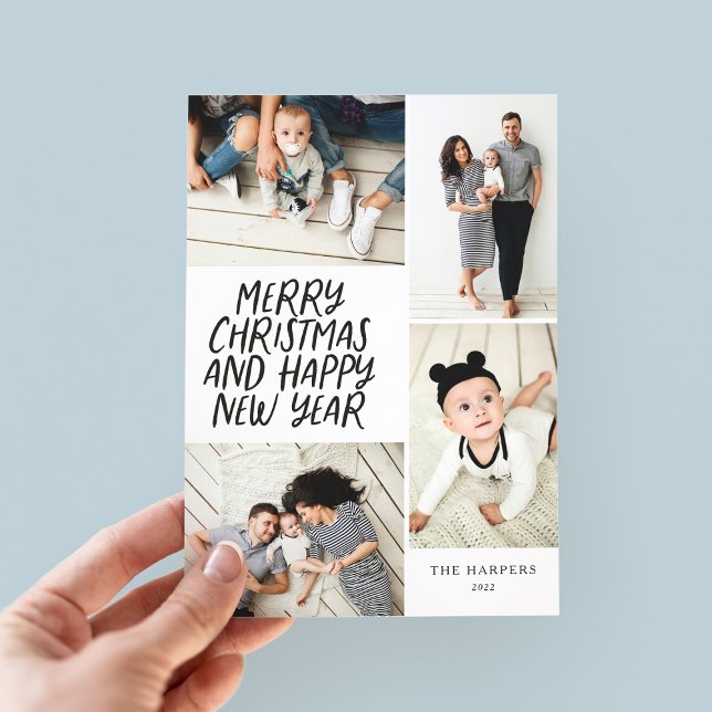 Frohe Weihnachten Neujahr 4 Foto Collage (Von Creator hochgeladen)