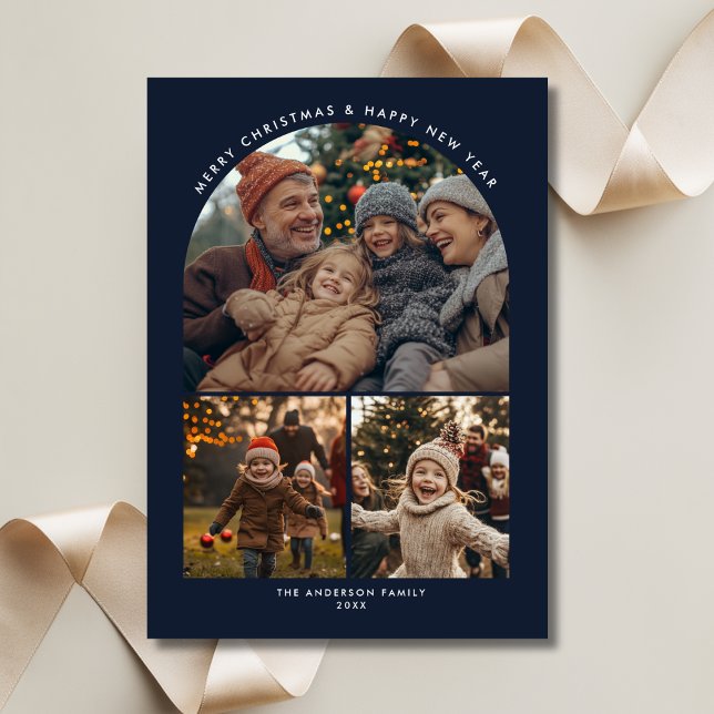 Frohe Weihnachten Neujahr Familie Spaß Arch Foto (Von Creator hochgeladen)