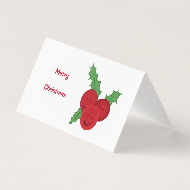 Frohe Weihnachten niedlich heilig (Vorderseite)