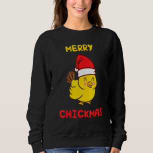 Frohe Weihnachten Niedliche Baby-Kick-Farm Weihnac Sweatshirt