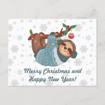 Frohe Weihnachten Niedliche Hängegläser und Schnee