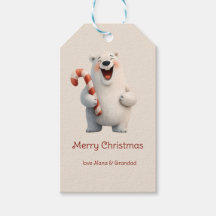 Frohe Weihnachten Niedliche Polar Bären Design