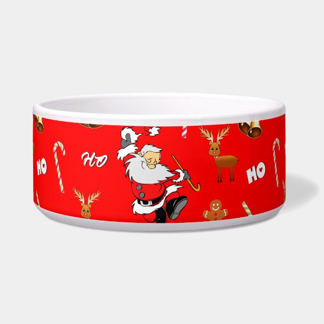 Frohe Weihnachten Nizza Schönheit 25 Dezember Weih Napf (Vorderseite)