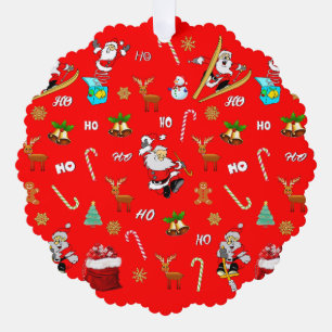 Frohe Weihnachten Nizza Schönheit 25 Dezember Weih Ornament Karte