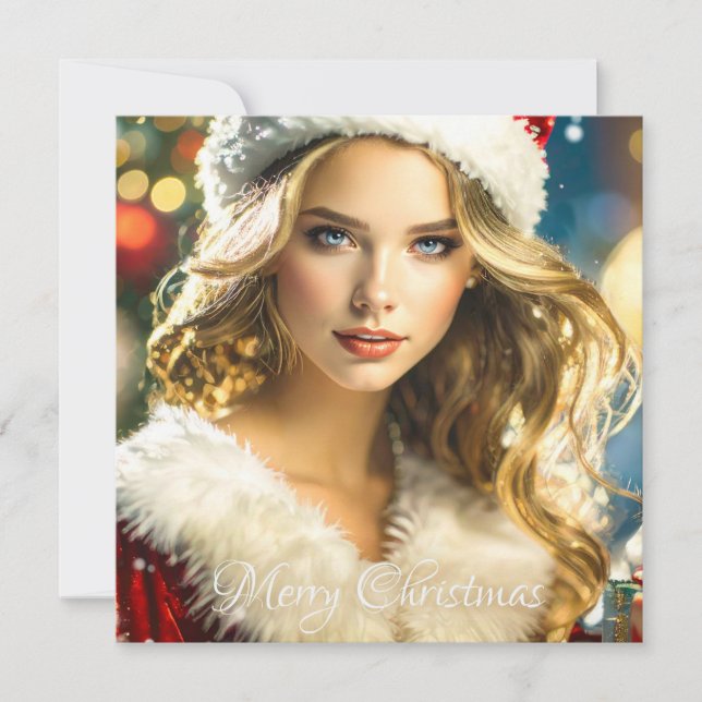 Frohe Weihnachten - Nostalgische Weihnachten (Vorderseite)