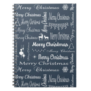 Frohe Weihnachten Notizblock