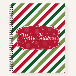 Frohe Weihnachten Notizbuch