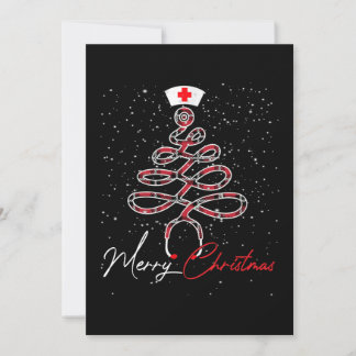 Frohe Weihnachten Nurse Funny PICU Weihnachten Einladung