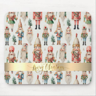 Frohe Weihnachten Nussknacker Urlaub Mousepad