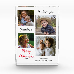 Frohe Weihnachten Oma Foto Collage Keepake