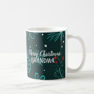 Frohe Weihnachten Oma Kaffeetasse